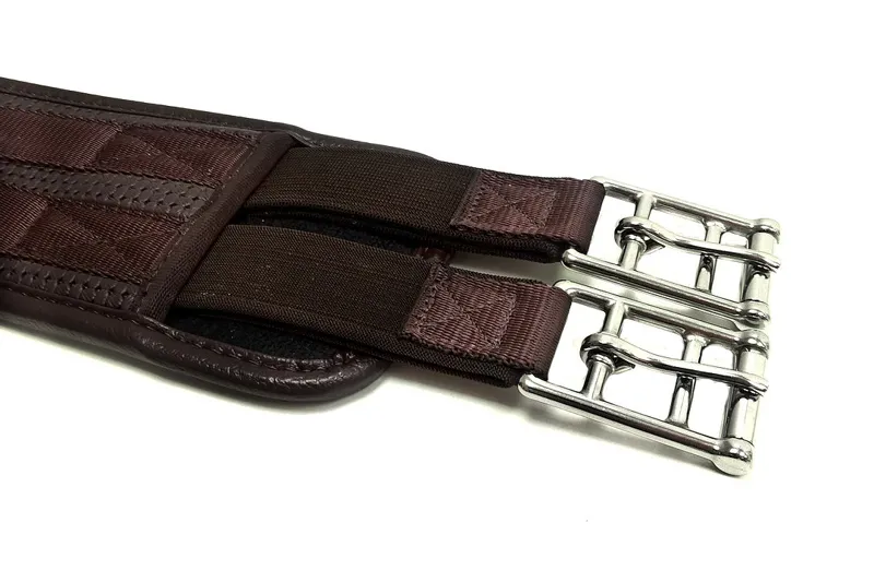 Dever GP Comfort Girth Elasticated Brown-1